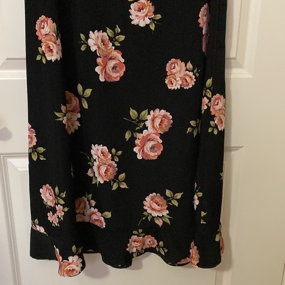 Danny & Nicole Rose Maxi dress Womens 8 Whimsy goth Dark Romantic 90’s Y2K - Picture 5 of 9